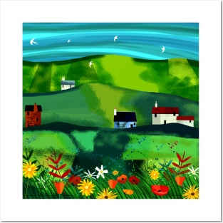 Green, Green Grass of Home Posters and Art